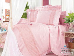 藍絲羽家紡 玫瑰花語八件套，匠心織就的浪漫家居藝術